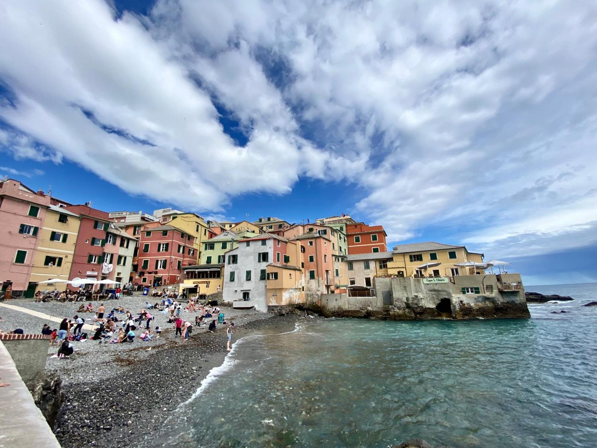 Casaviva - Modern Bilo In Genova Boccadasse Kültér fotó
